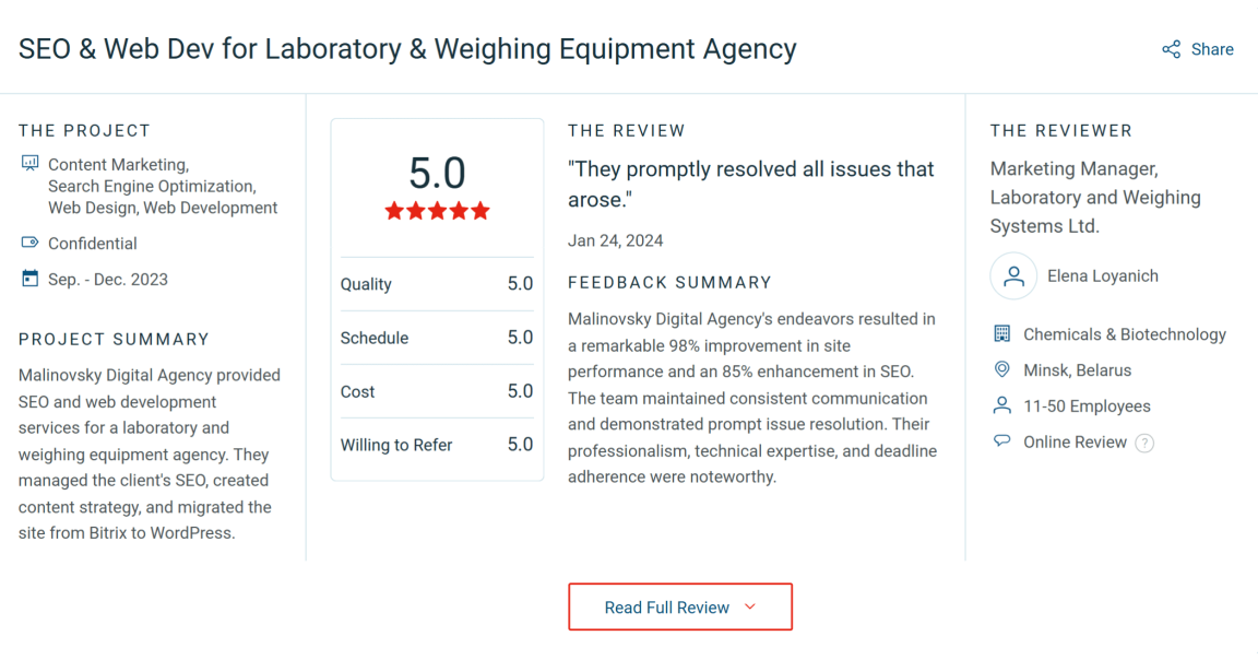 Laboratory and Weighing Systems Ltd